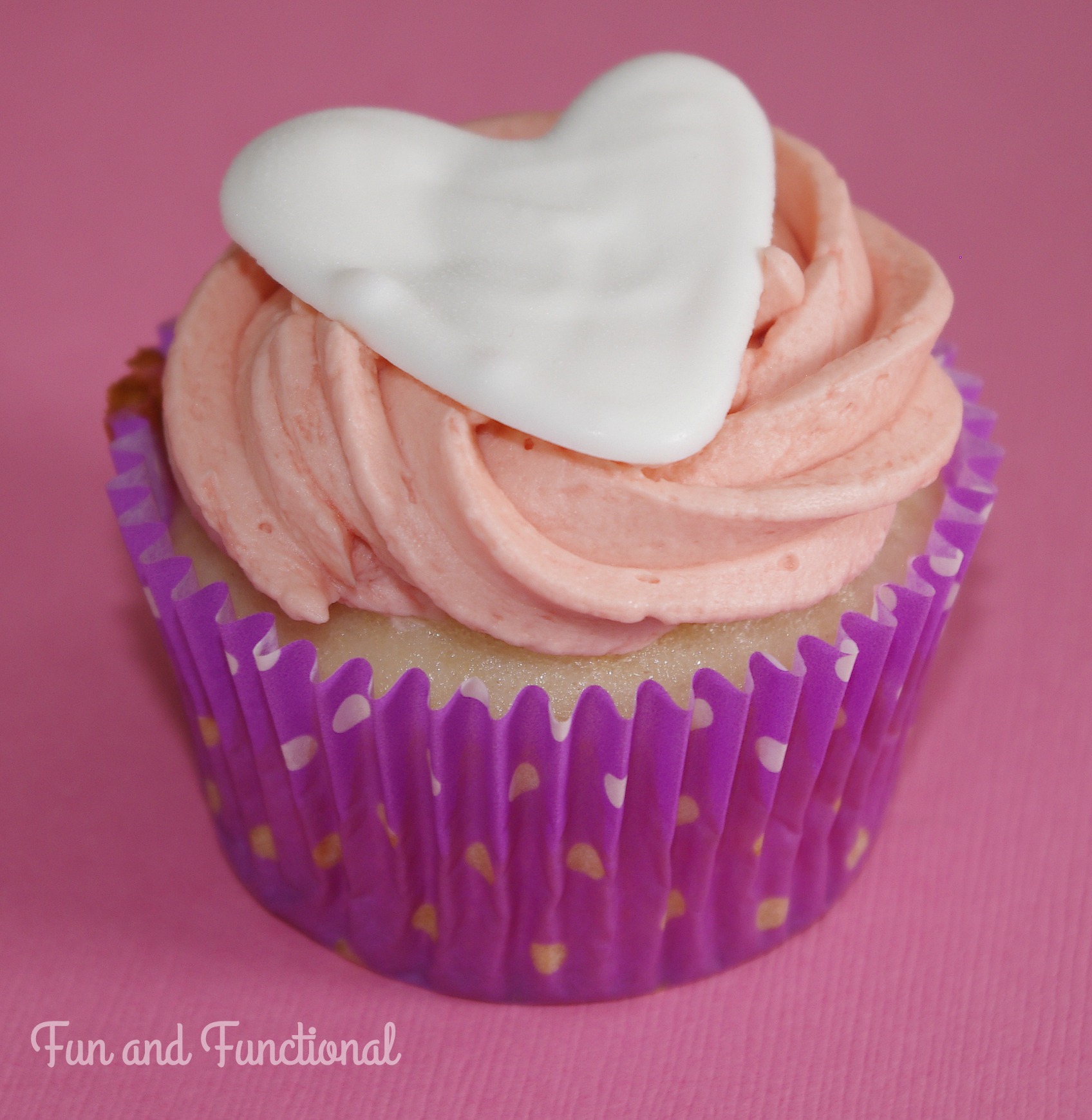 Easy candy melts cupcake decorations.