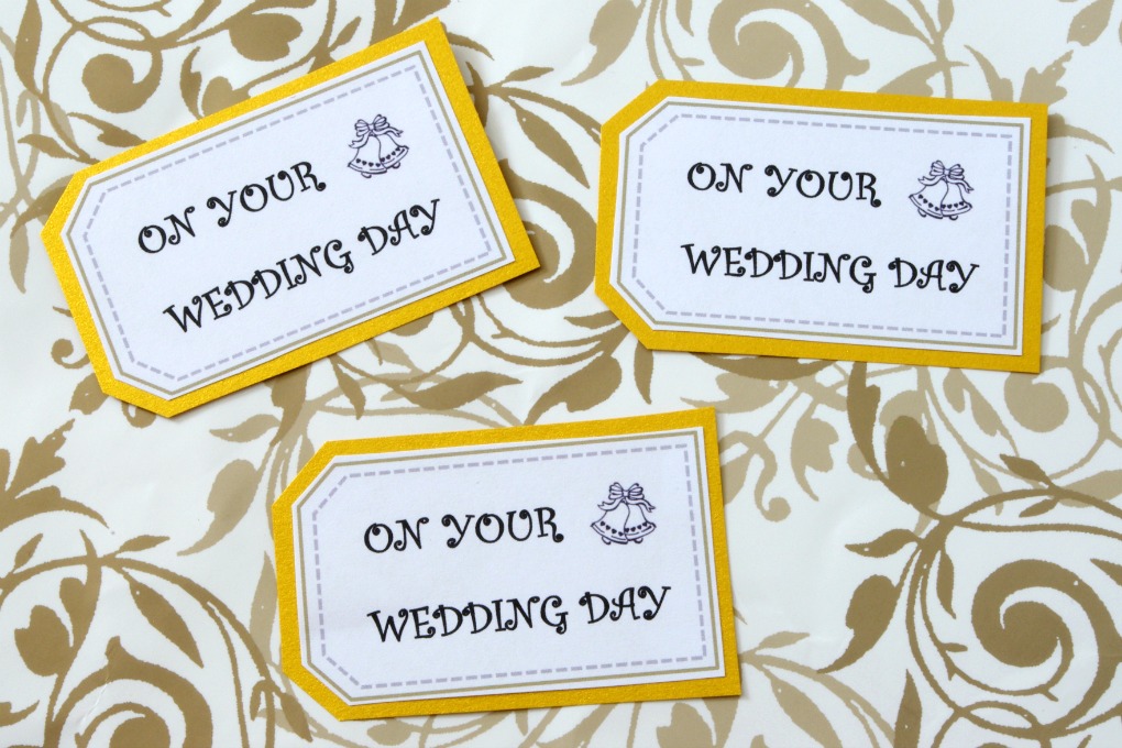 wedding gift tag printables